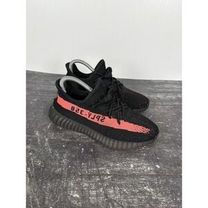 Size 6.5‎ US adidas Yeezy Boost 350 V2 Red Stripe Core Black/Red Low